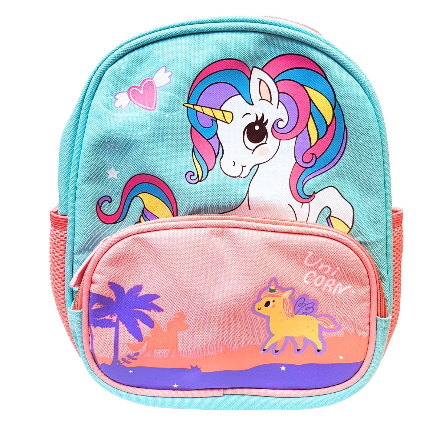 Pre-School Backpack Toddler Unicorn Waterproof Schoolbag Lunch Backpack For Kids Boys & Girls