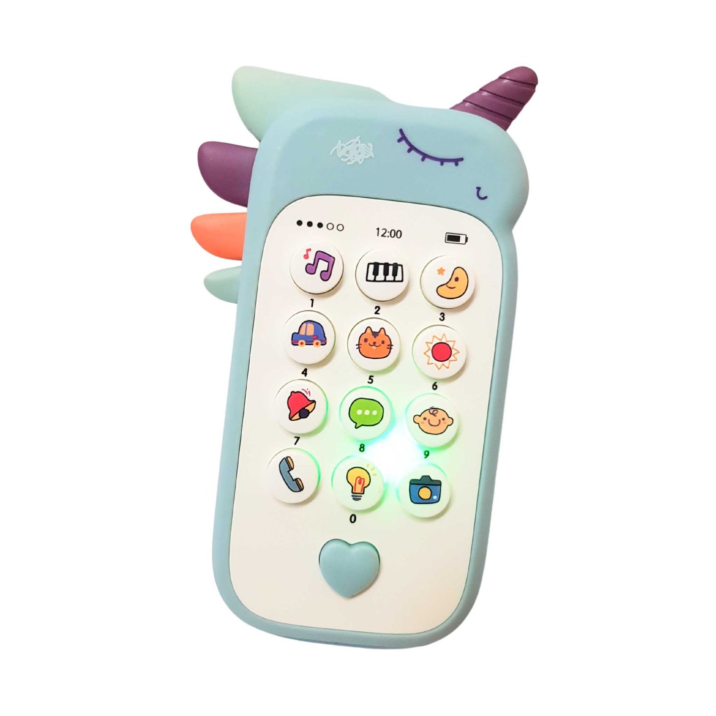 Baby Phone Toy Music Sound Telephone Sleeping Toys With Teether Simulation