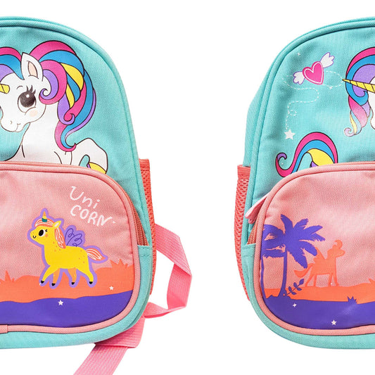 Pre-School Backpack Toddler Unicorn Waterproof Schoolbag Lunch Backpack For Kids Boys & Girls