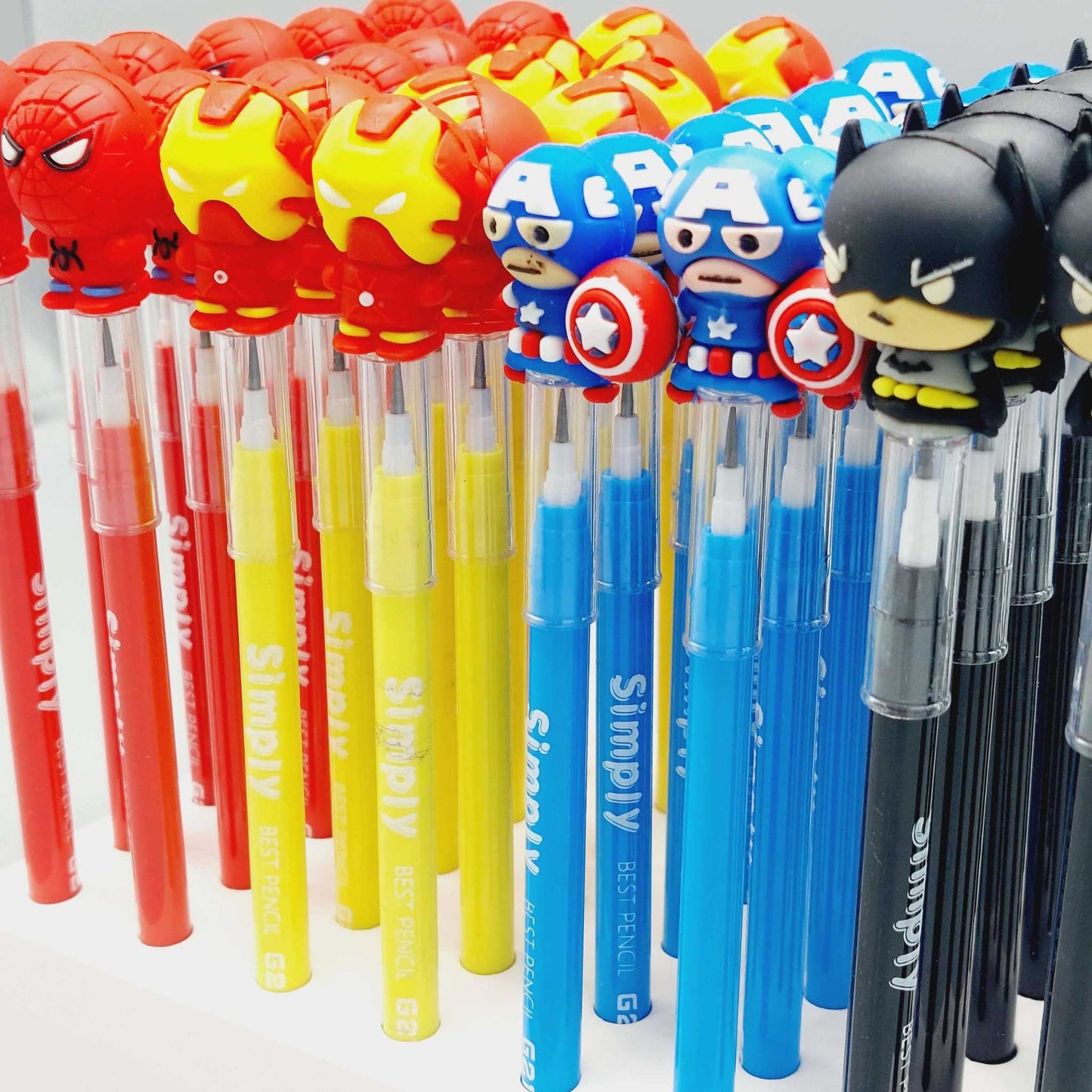Superhero themed Sikka lead Pencil Mix Character For Kids