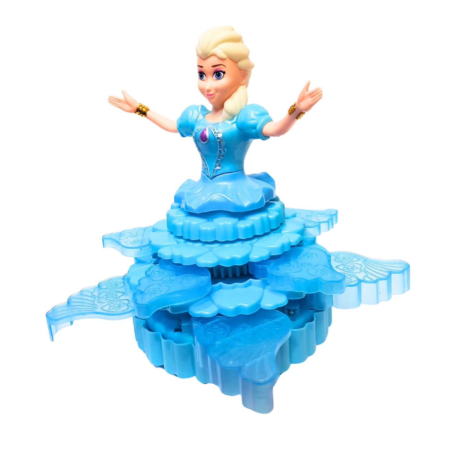 Frozen Rotating Princess With Music And Light- Beautiful Frozen Toy For Kids