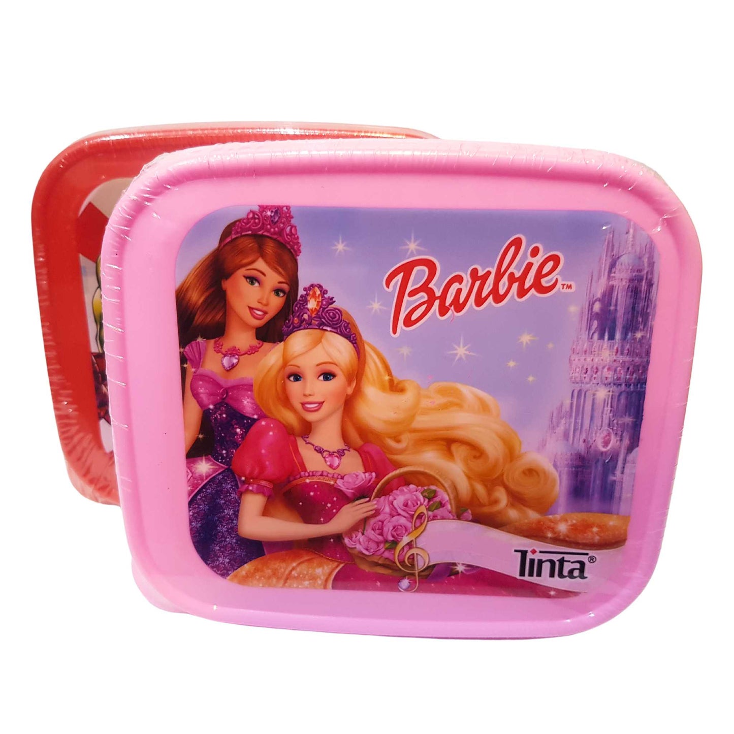 Square Tinta Plastic Lunch Box For Kids