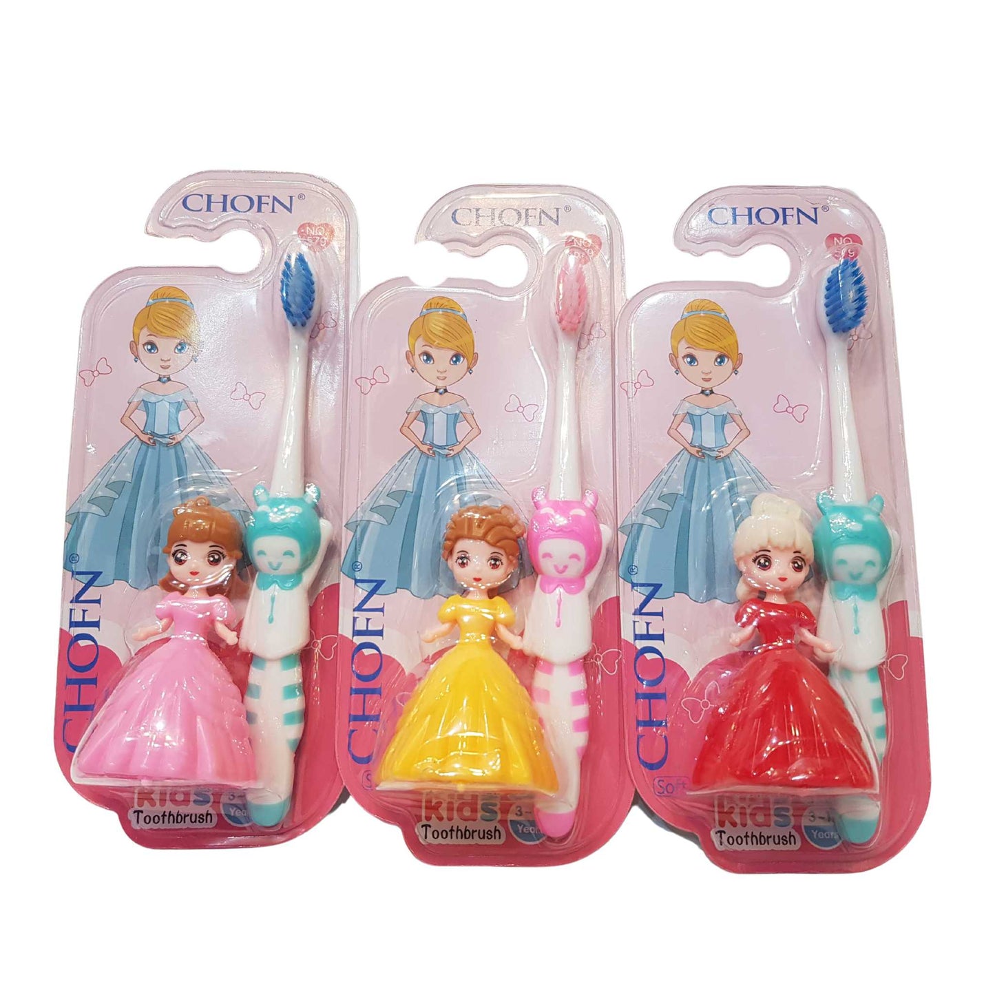 Kids Toothbrush With Toy - Premium Quality Imported Tooth Brush For Kids