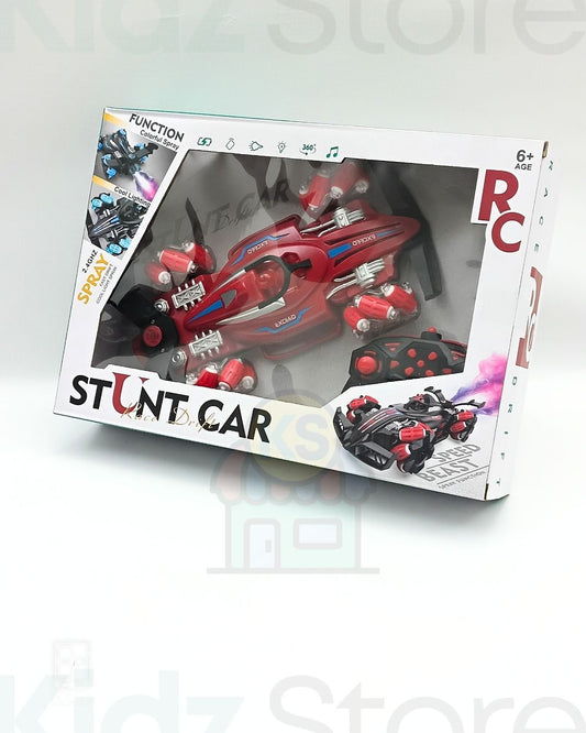 STUNT CAR FAST RACE DRIFT 360 ROTATION COLOR LIGHT SPRAY