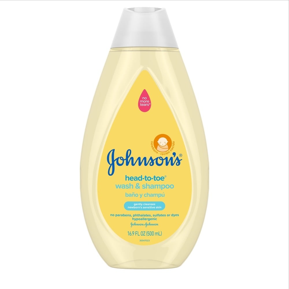 Johnson's Head-to-Toe Gentle Tear-Free Baby & Newborn Wash & Shampoo 100 ml