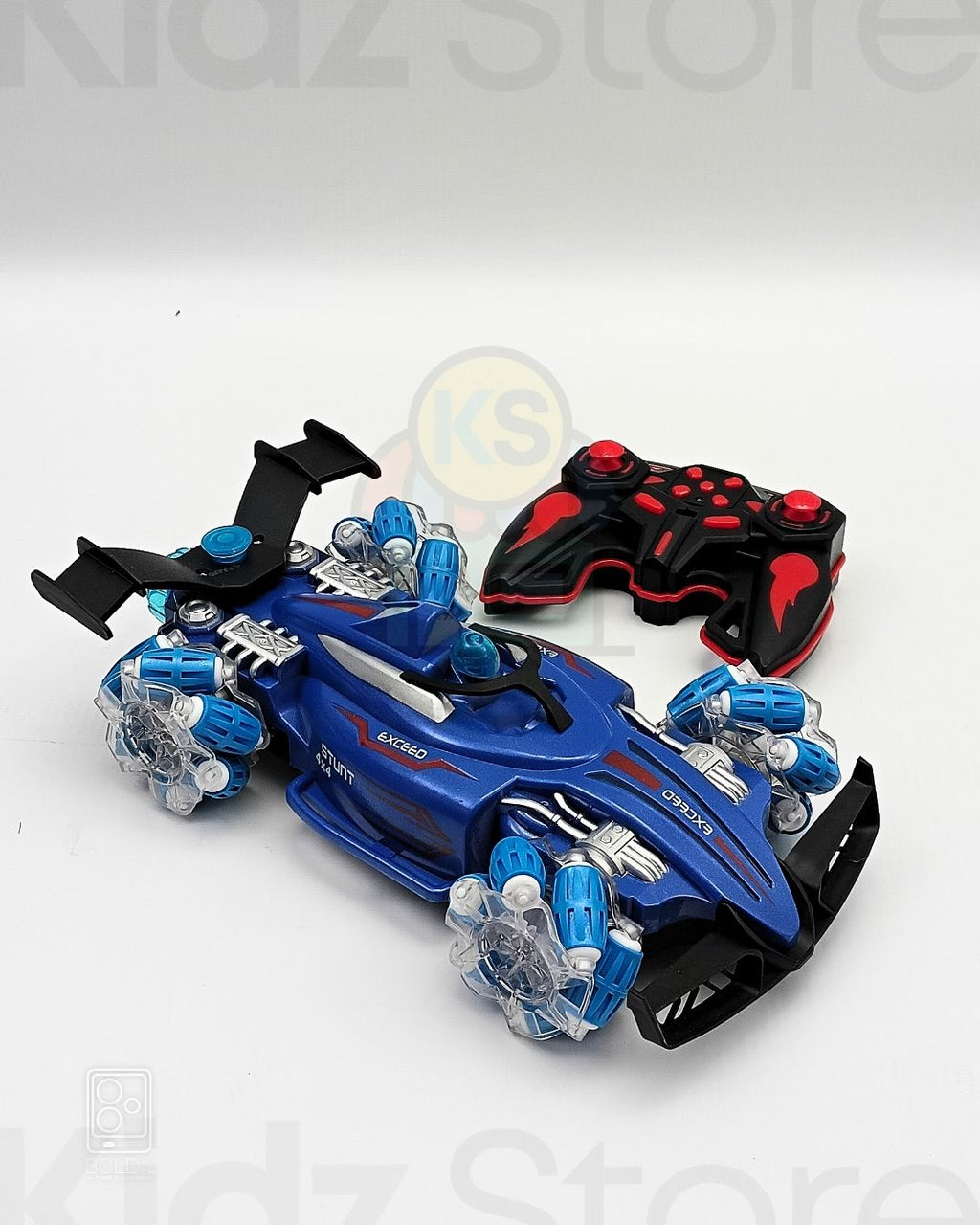 STUNT CAR FAST RACE DRIFT 360 ROTATION COLOR LIGHT SPRAY