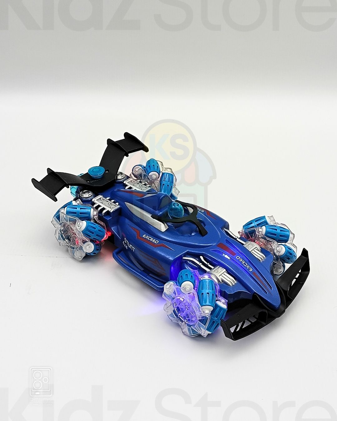 STUNT CAR FAST RACE DRIFT 360 ROTATION COLOR LIGHT SPRAY