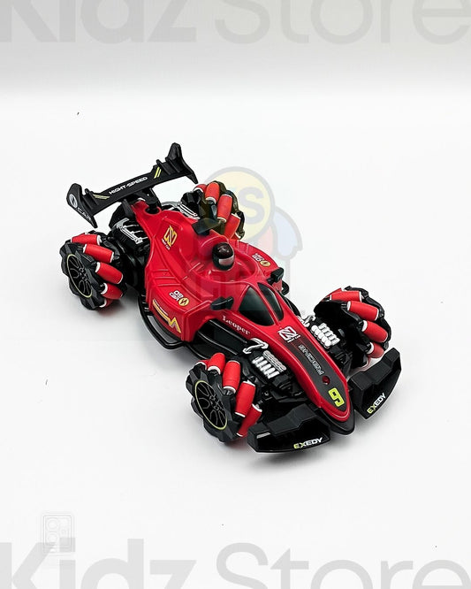 STUNT RAIDER LATERAL RACING LIGHT SPRAY 360 ROTATION