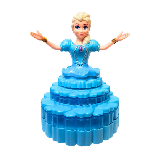 Frozen Rotating Princess With Music And Light- Beautiful Frozen Toy For Kids