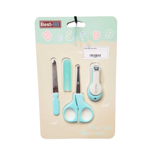Baby Scissor And Nail Cutter Set Aqua Color