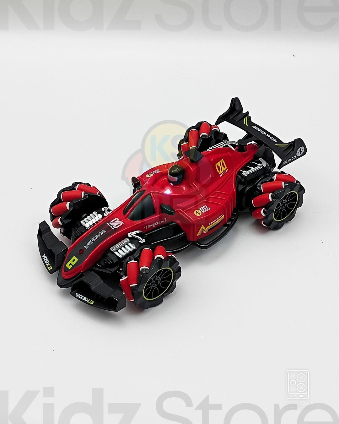 STUNT RAIDER LATERAL RACING LIGHT SPRAY 360 ROTATION