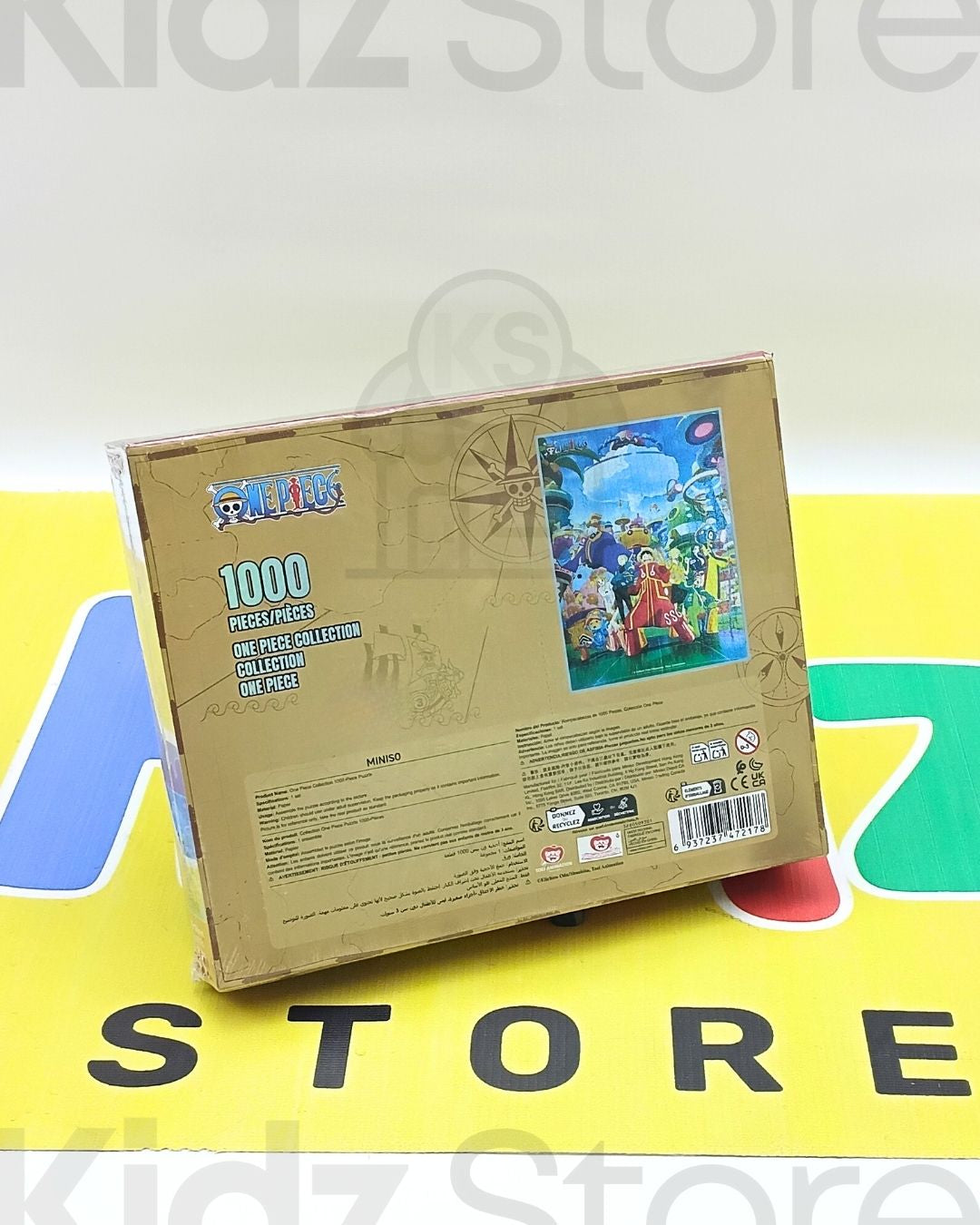 Monkey D. 1000-Piece Puzzle Game ( Luffy)