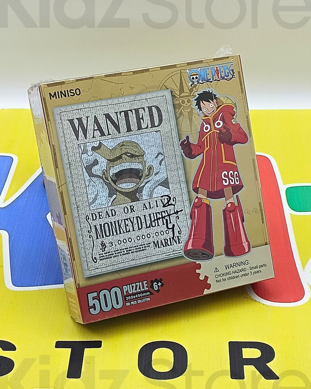 Monkey D. 500-Piece Puzzle Game ( Luffy)