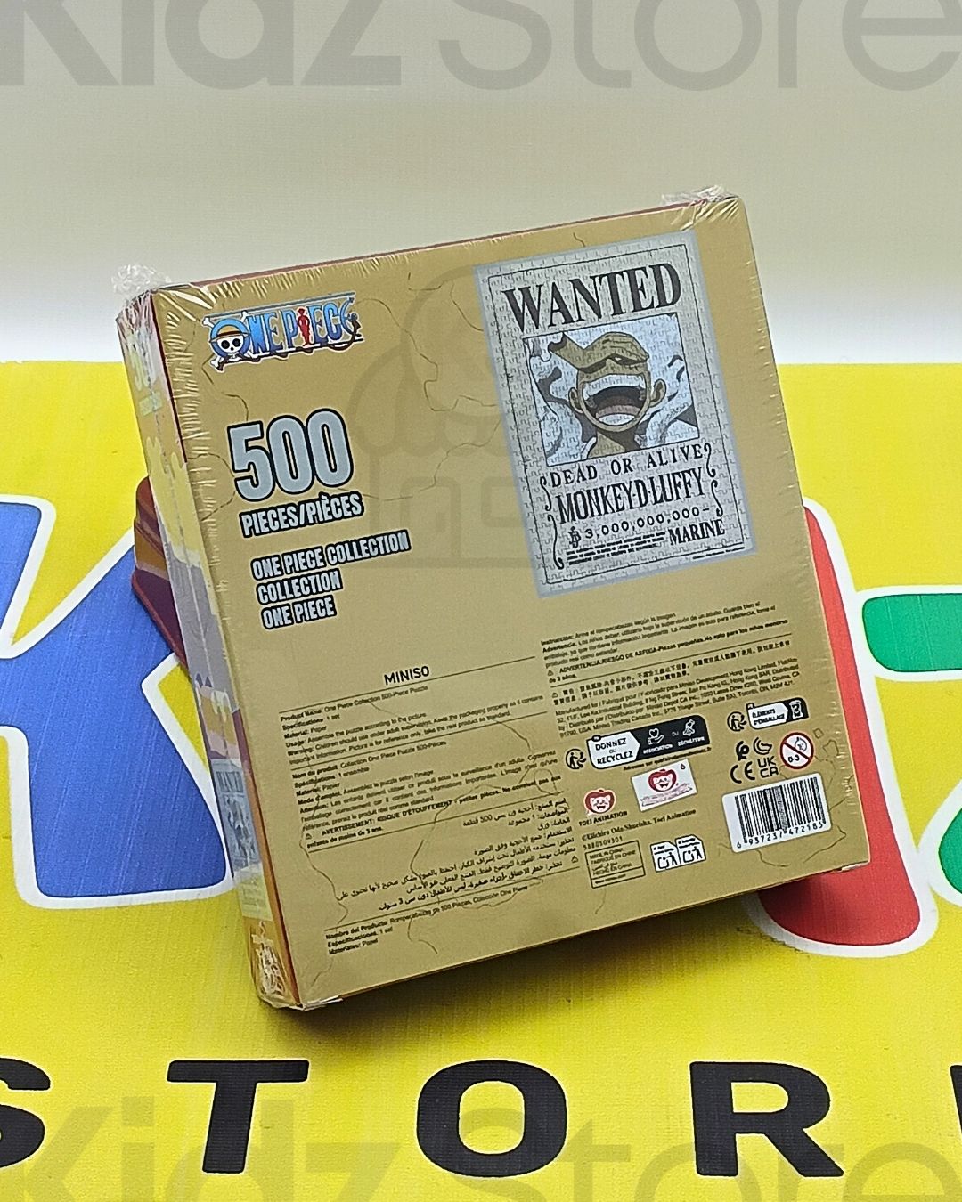 Monkey D. 500-Piece Puzzle Game ( Luffy)