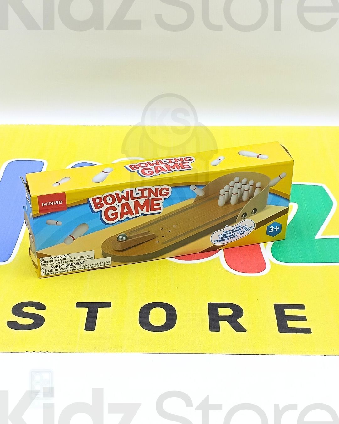 Miniso Wooden Mini Bowling Game Toy