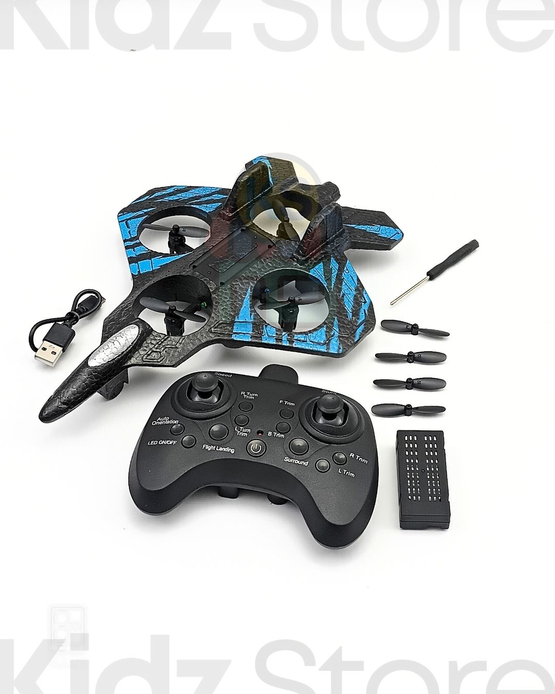 FIGHTER JET PLANE THUNDER VERTICAL TAKE-OFF N LANDING IN FULLY CONTROL