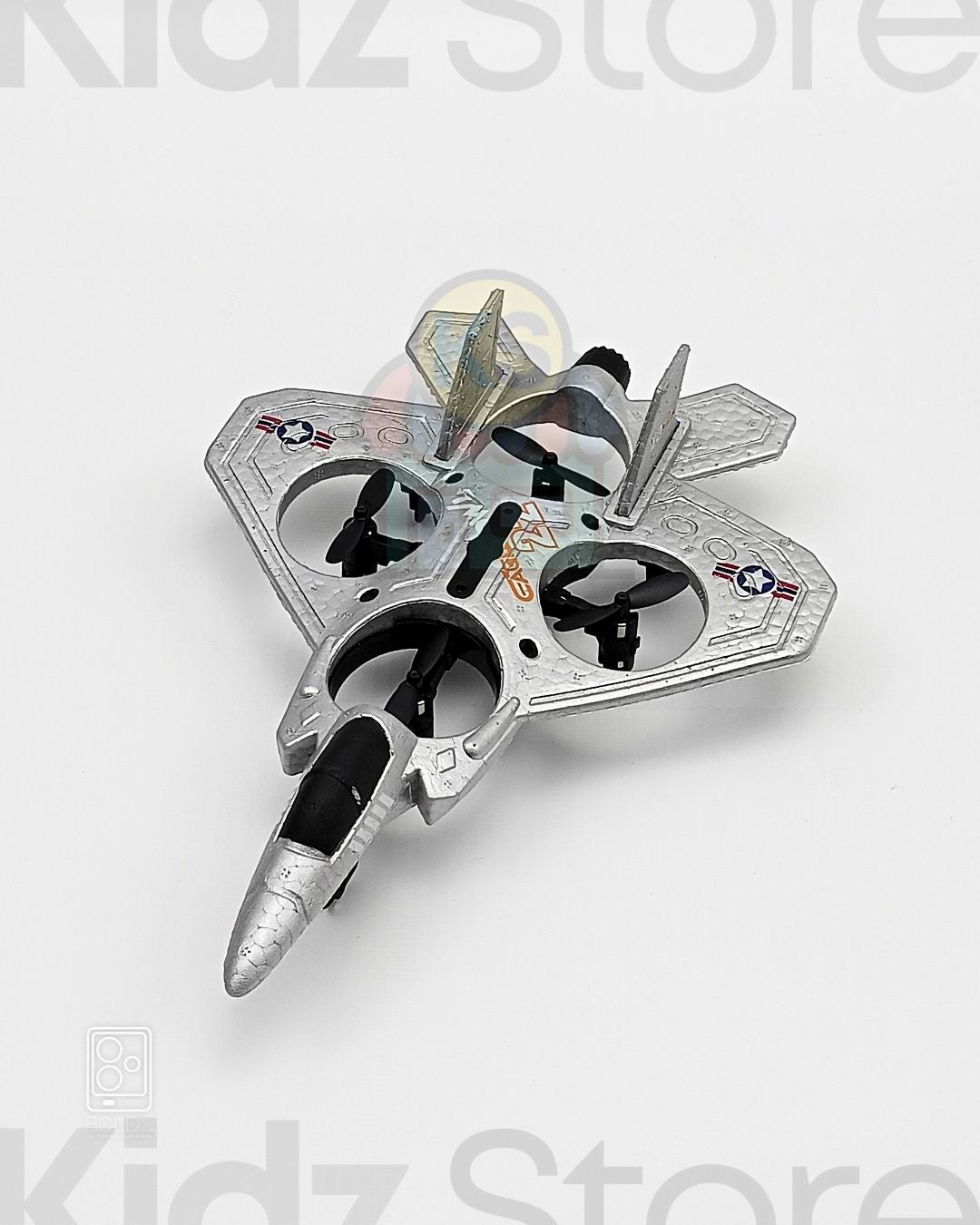 FIGHTER JET PLANE DRONE WITH TYRES GYRO TYPE REMOTE