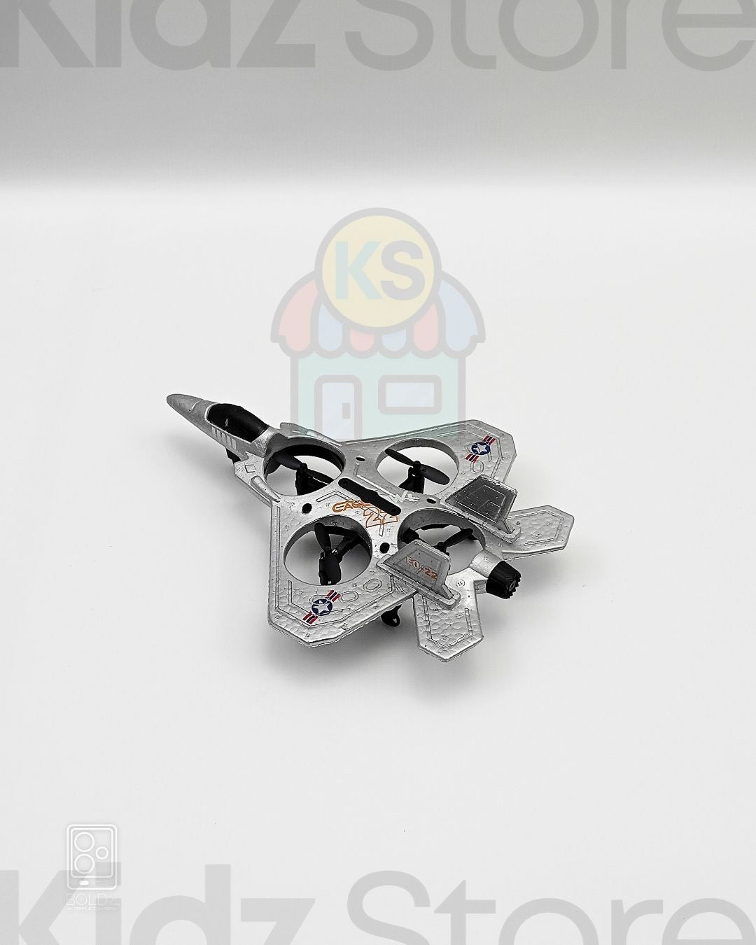 FIGHTER JET PLANE DRONE WITH TYRES GYRO TYPE REMOTE