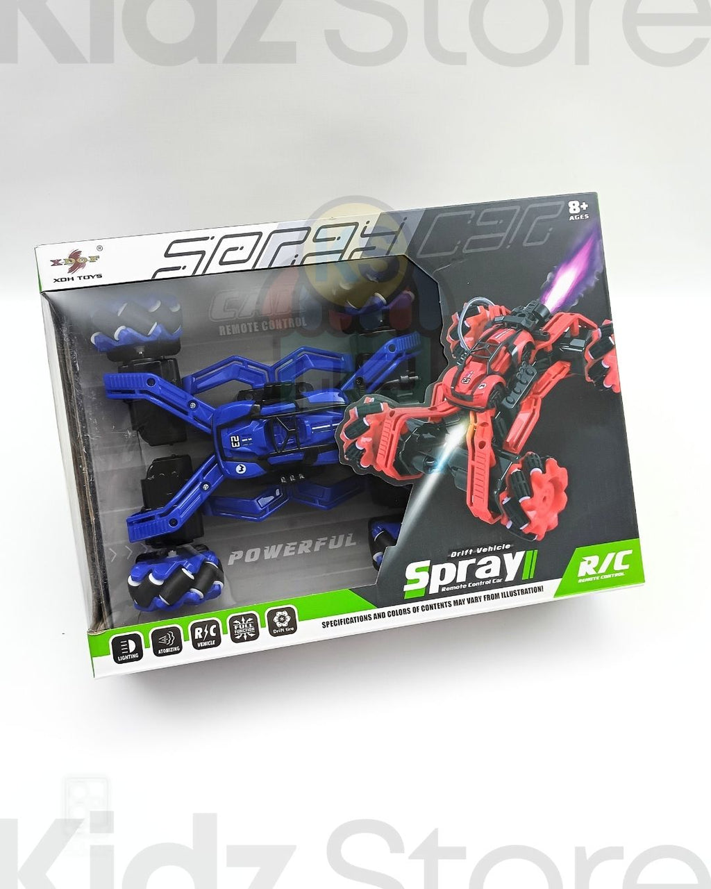 STUNT CAR ROLL N SPRAY 2.4G