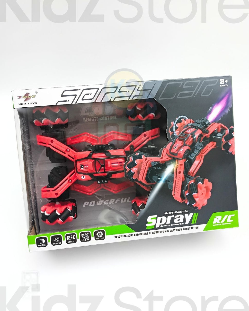 STUNT CAR ROLL N SPRAY 2.4G
