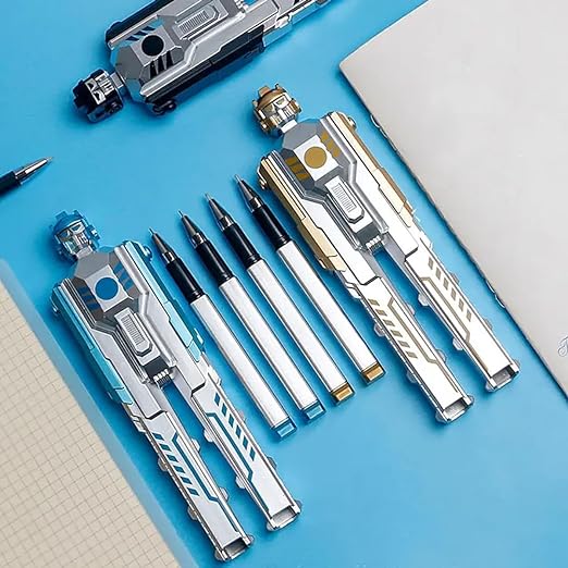 Robotic Transformer Gel Pen 0.38mm For Writing Gifts Kids Toys Pen