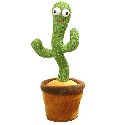 Dancing Cactus Toy Rechargeable with USB Cable for Kids