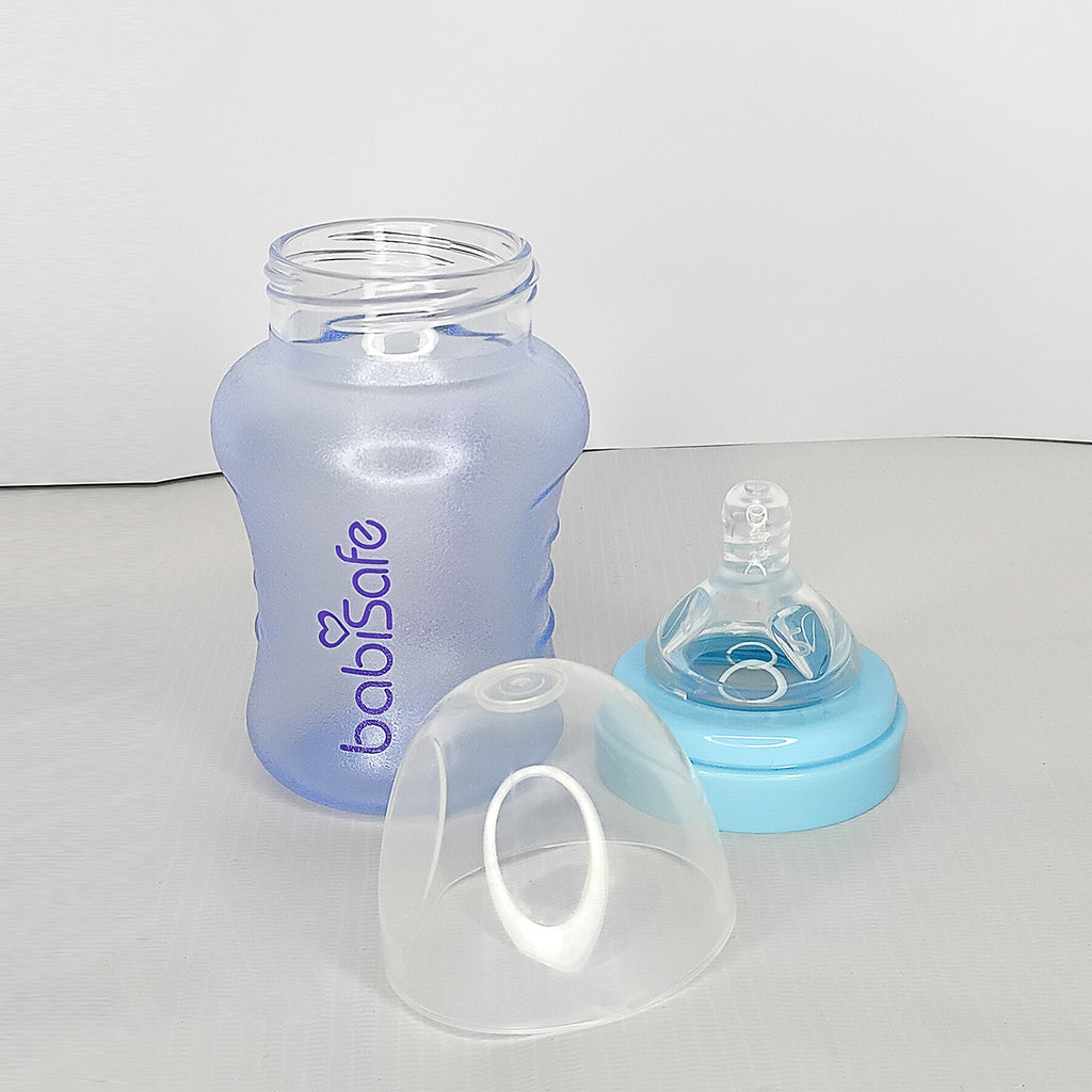 BABISAFE GLASS FEEDER WITHOUT HANDLE 180ML