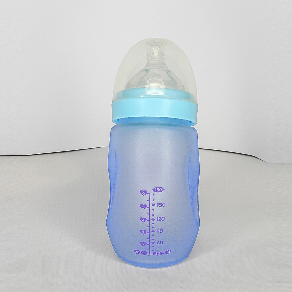 BABISAFE GLASS FEEDER WITHOUT HANDLE 180ML