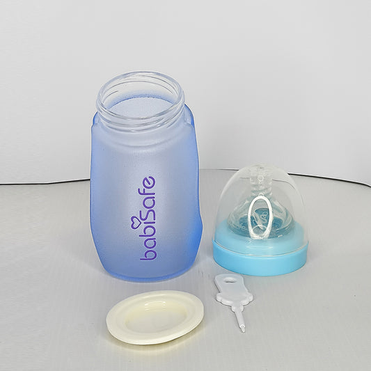 BABISAFE GLASS FEEDER WITHOUT HANDLE 180ML