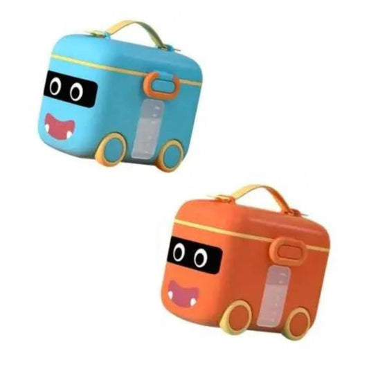 Portable Milk Powder Formula Dispenser Food Container Storage Feeding Boxes for Baby Kids Toddler Grid Baby Food Storage Box